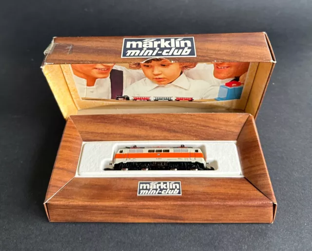 Märklin mini club échelle Z scale gauge ref 8855 BR111 136-8DB locomotive train