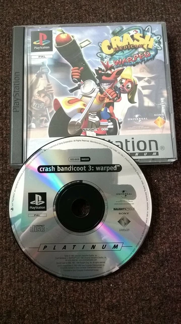 Playstation PS1 Crash Bandicoot 3 Warped [PAL FR