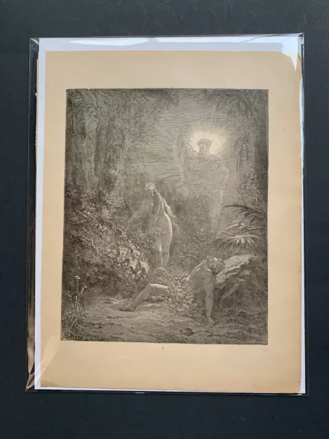 Gustave Dore Bible Gallery Engravings Print #1 Creation Of Eve