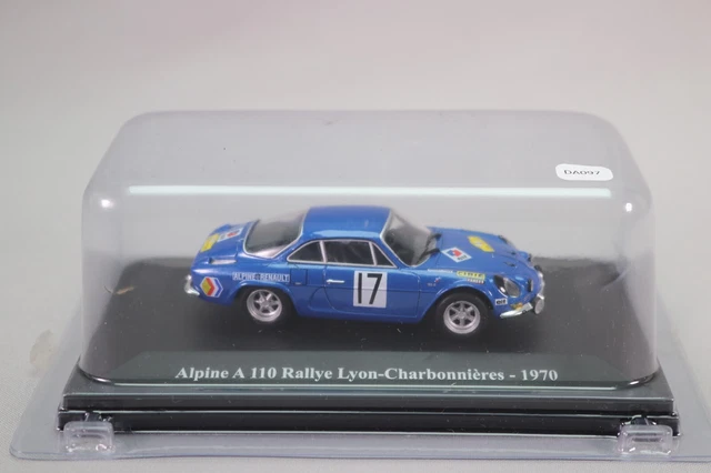 Eligor 1/43 – R8 Gordini Coupe 1969 – Bleue – Collection Renault Alpine – Hachette