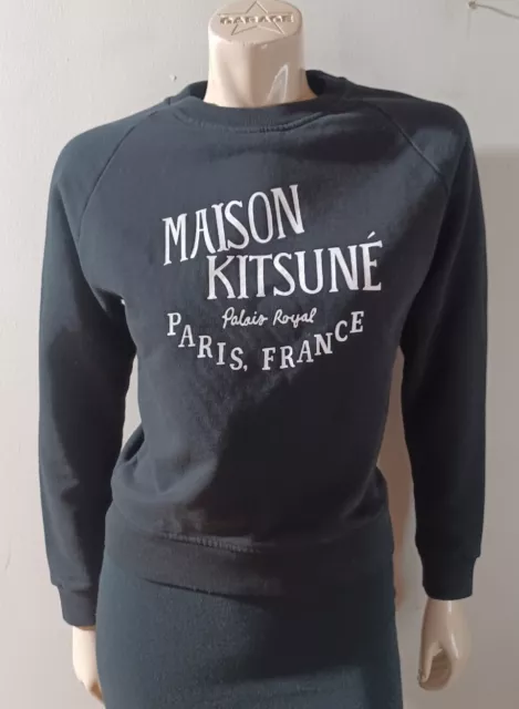 Maison Kitsune Sweatshirt Women’s XS Black Paris