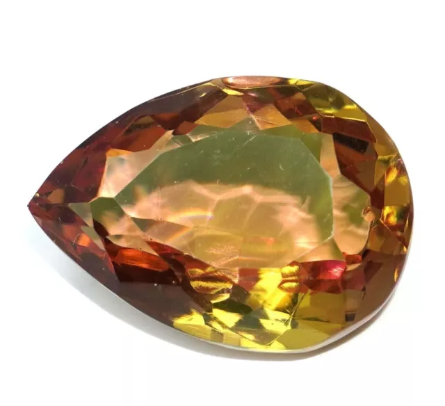 14 Ct+ Natural Color Changing Turkish Zultanite Pear Cut Certified Gemstone