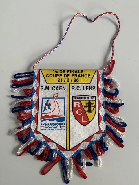 Fanion Sporting Club Toulon / RC Lens - Coupe De France 1984 - Football