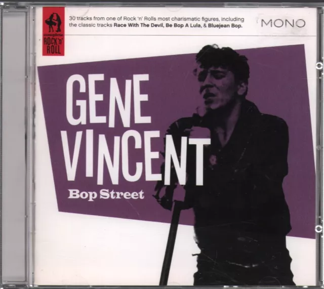 Gene Vincent Bop Street CD Europe Complete Rock'n'roll 2007 SROLLCD811