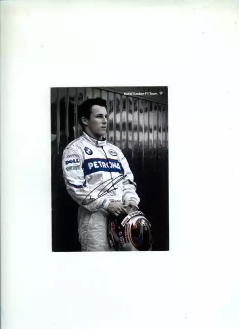 Christian Klien Sauber F1 2008 Official Team Issued Card