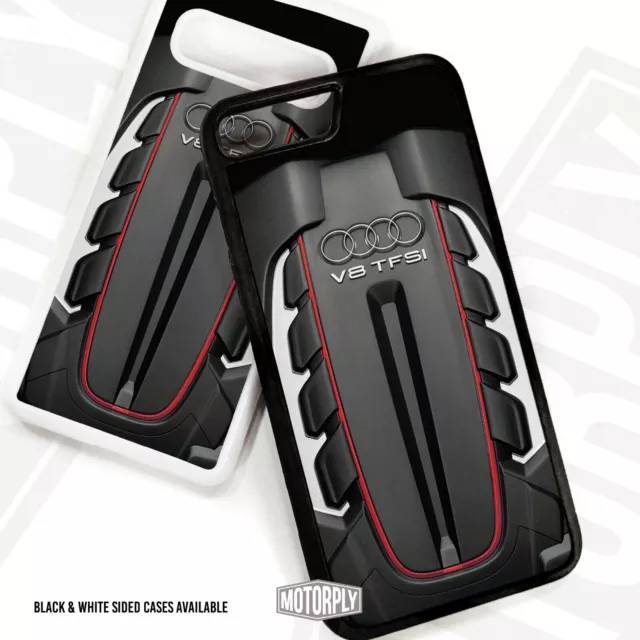 Printed Plastic Clip Phone Case Cover For Huawei - Audi V8 TFSI - Engine Bay