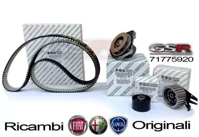 KIT DISTRIBUZIONE ORIGINALE FIAT BRAVO 2 II GIULIETTA 1.6 JTDM Multijet + Pompa