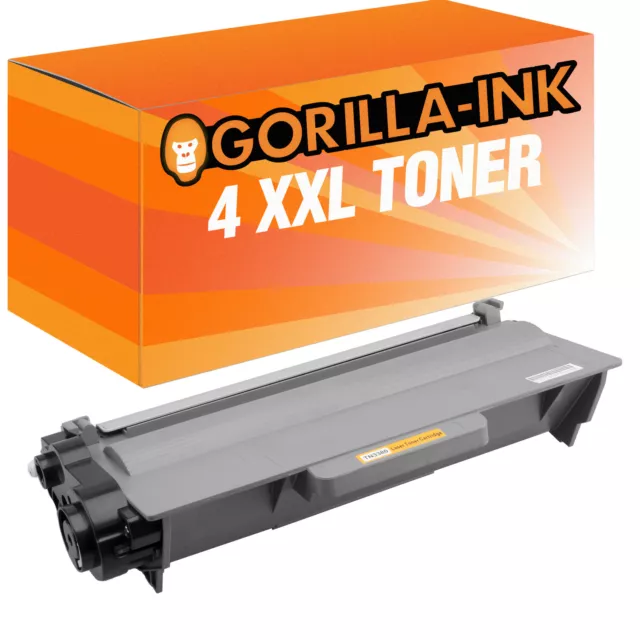 4x Toner XXL für Brother TN-3380 TN3380 TN 3380 MFC8510DN MFC8515DN MFC8520DN