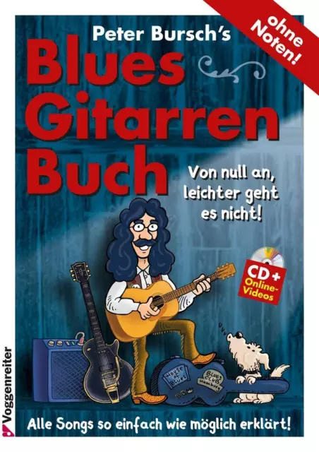 PB's Bluesgitarrenbuch (CD+DVD) | Peter Bursch | deutsch