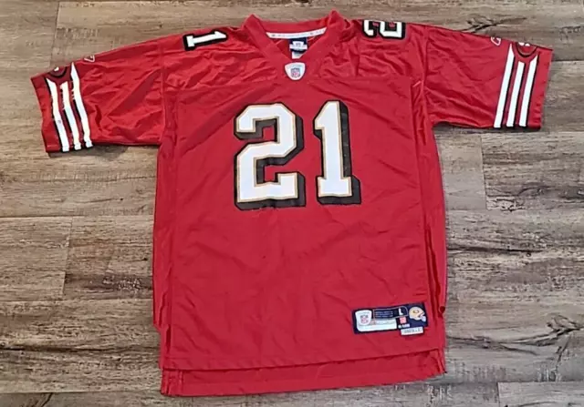 NFL San Francisco 49ers Reebok  L Jersey Frank Gore #21 Great Condition