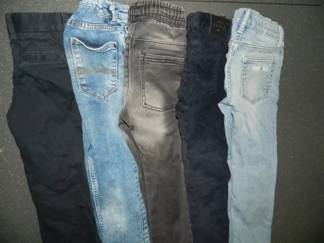 Boys' Jeans Trousers Bundle age 5/6 years Slim Fit Good Used Condition