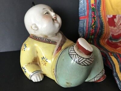 Old Chinese Porcelain Doll  …beautiful collection piece, one of a set listed sep