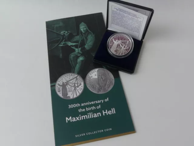 Slowakei 2020 10 Euro Silber Münze Coin Pp Proof - Maximilian Hell -