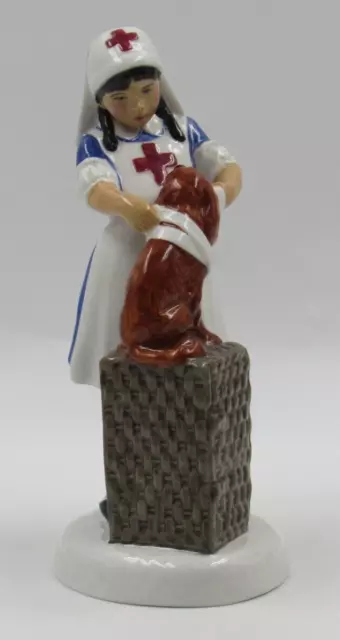 Royal Doulton Childhood Days "It Won't Hurt" HN 2963 Porcelain Figurine 1981