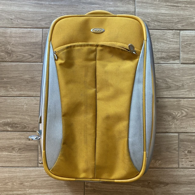 Tumi T3 Transporter 26" Expandable Wheeled Upright Suitor Yellow Suitcase