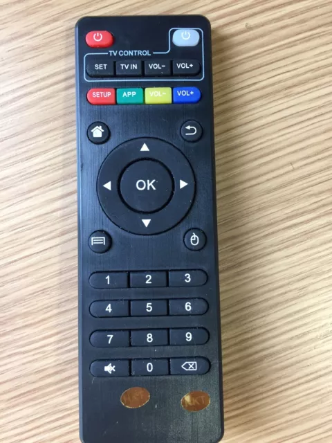 Android Remote Control For Mesuvida T95X Amlogic S905X Android 6.0 TV