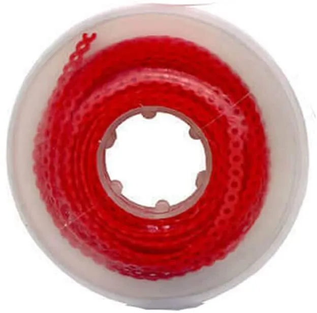 Dental Orthodontic Elastic Chain Power Chain Continuous Red 4.572m 15ft