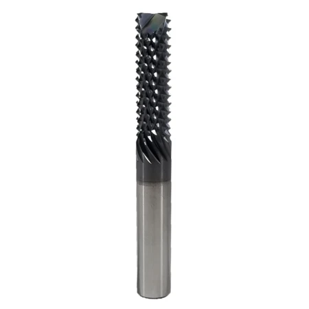 COBRA CARBIDE 12321 No End Cut Diamond Cut Fiberglass Router,1/2,Style A
