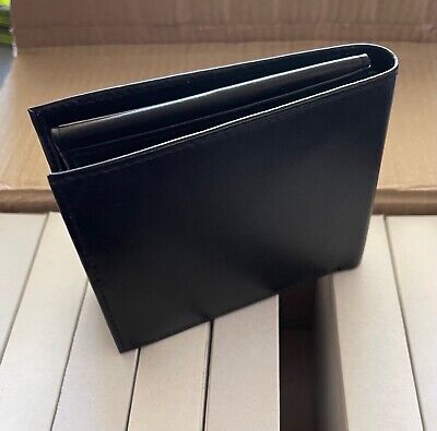 Leather Wallets For Men Bifold Mens Wallet Slim Minimalist RFID Blocking
