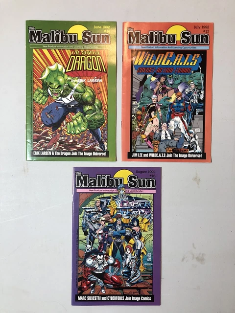 MALIBU COMICS 20+ RARE BOOKS NEWSSTANDS Wizard Exclusive Limited Editions VF/VF+