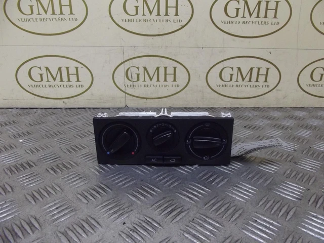 VOLKSWAGEN GOLF 1j MK4 Radiateur AC Milieu Contrôleur Unité Panneau & 1998-2004