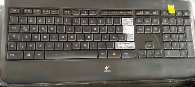 Touches De Remplacement Pour Clavier Logitech K520 Sans Fil AZERTY - Réf Y-R0012, Occasion