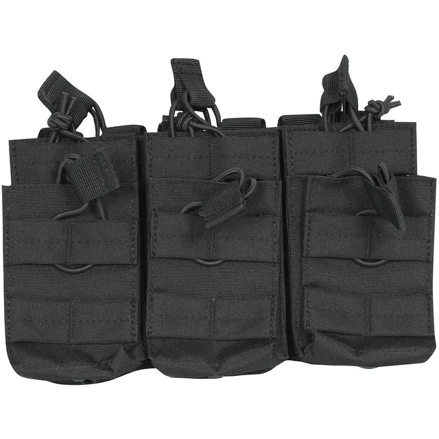 Pochette Triple Chargeur Viper Tactical – Noir, MOLLE, Pour Airsoft/militaire