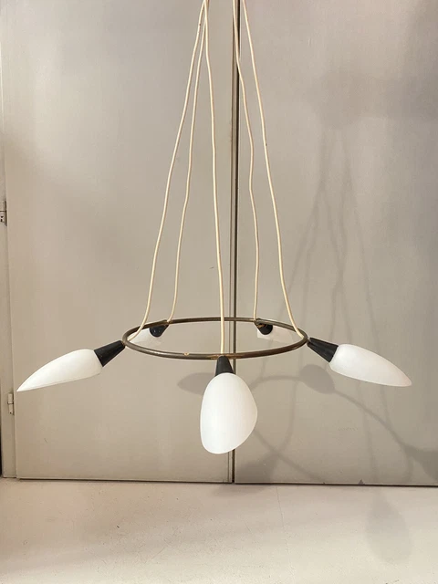 °°° LAMPADARIO style STILNOVO - anni ‘50 - Design Modernariato Vintage