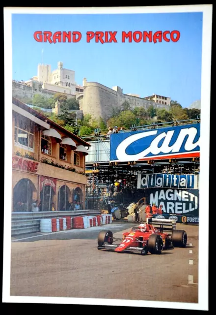 61036 Ak Grand Prix Monaco Vue Sur Circuit Voiture de Course