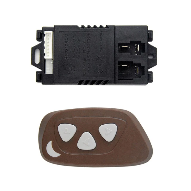 Système Télécommande 2,4GHz Avec Récepteur 12V Pour Voiture Électrique Enfant – Kit Complet 2 Broches