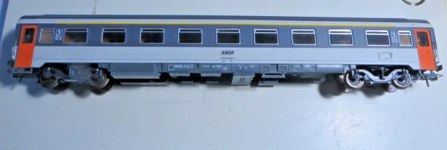HO ROCO 46322 SNCF wagon plat avec conteneur CNC EUR 20,50 - FR