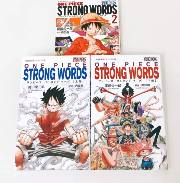 ONE PIECE STRONG WORDS２+volume two (of two) Shueisha Japanese From Japan