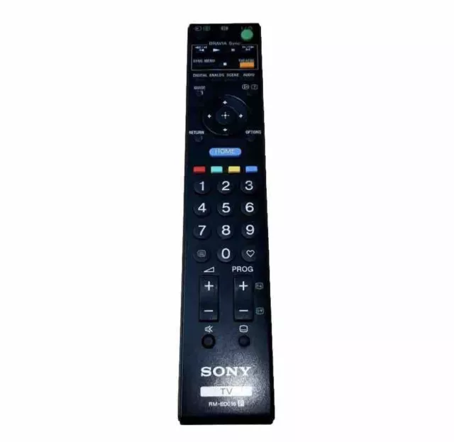 GENUINE ORIGINAL Sony TV RM-ED016 Remote Control For Sony BRAVIA TV