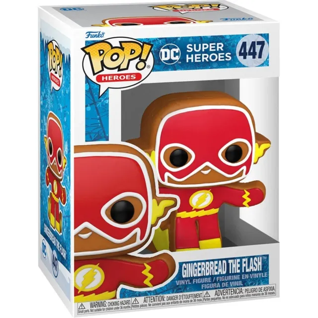 Funko Pop! Heroes: DC Super Heroes - Gingerbread The Flash #447