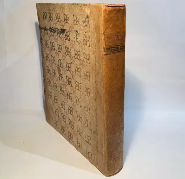 Libro antico Settecentina Richeri 1786 Codex Rerum in Pedemontano Senatu Tomo IV