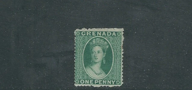 GRENADA 1863-71 QV portrait (Scott 3 1d wmk small star) F MH