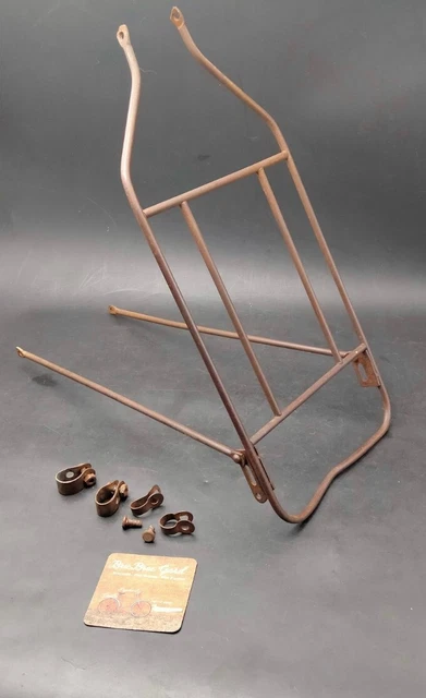 Porte-bagage Arrière Vintage - Acier Chromé
