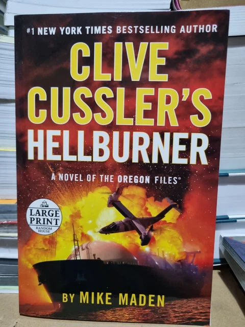 Clive Cussler's Hellburner (Oregon Files), New, Maden, Mike Book UK