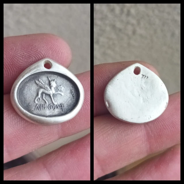 Esfinge de Castulo . Medalla