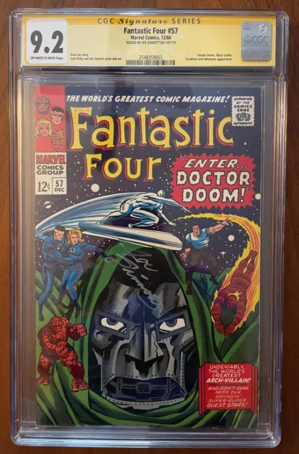 Fantastic Four 57/58/59/60 (Dr. Doom x4 signed) CGC 9.2/9.0    **RARE in 9.6/9.8