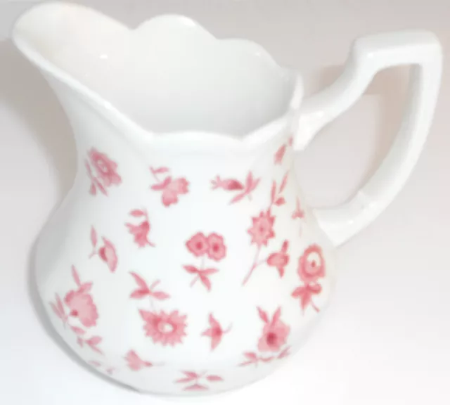 Vintage J G Meakin Vanity Fair Pink Creamer Royal Staffordshire 2