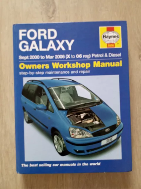 Ford Galaxy Petrol & Diesel (00 - 06) Haynes Repair Manual (Paperback)