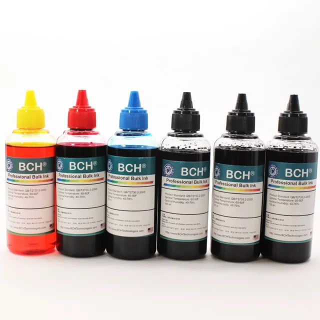 BCH Standard Bulk 600 ml Refill Ink for HP, Canon, Epson, Lexmark & More 3