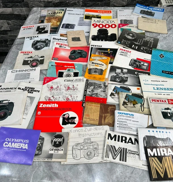 Camera Manuals & Guides, Cameras & Photo - PicClick CA