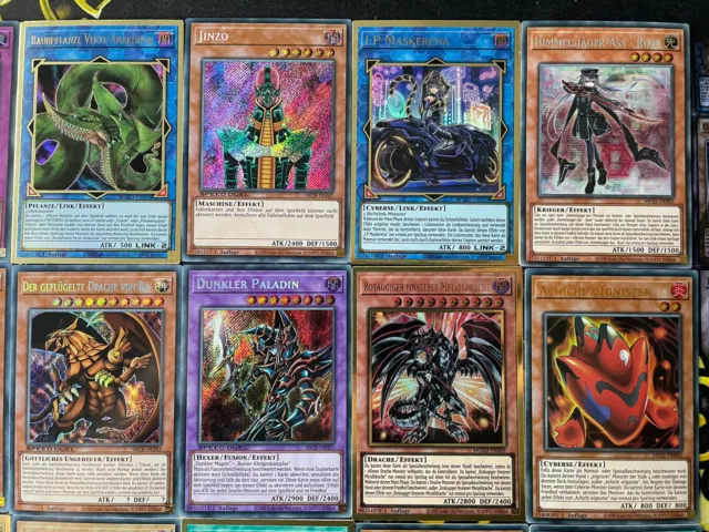 Yu gi oh Karten Sammlung 120 Karten,20 Holos Ultra Rare Secret  Super Rare 🇩🇪