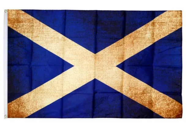 Fahne Vintage Schottland Flagge schottische Hissflagge 90x150cm