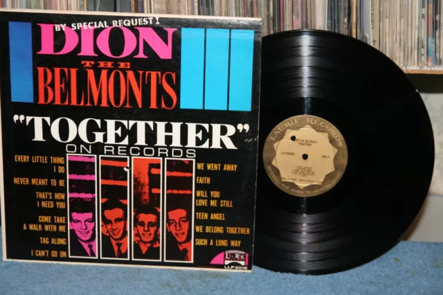 Dion The Belmonts " Together " Laurie Records Us