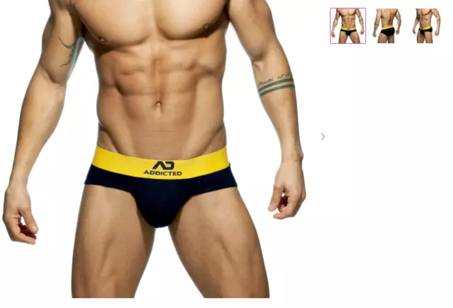 ADDICTED ES COLLECTION SLIP BRIEF taille basse AU CHOIX Gay