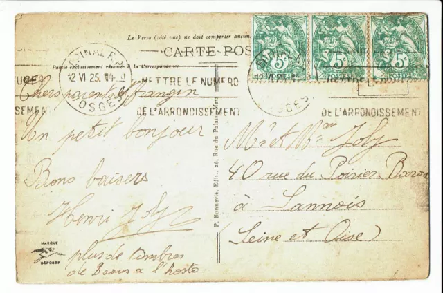 CPA-Carte postale-France -Epinal-Monument commémoratif de la Grande Guerre-1925 2