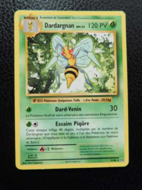 Carte Pokémon Dardargnan / Rare / 7/108 / XY12 Évolutions  vf